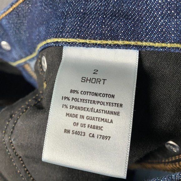 Old Navy Jeans Women's Size 2 Short The Diva Denim Cotton Blend - Picture 9 of 9